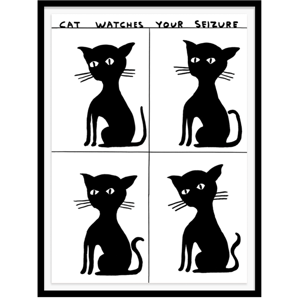 [액자포함] Cat watches your seizure