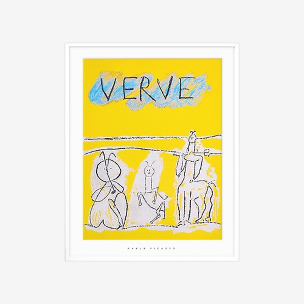 [액자포함] Cover for Verve, 1951