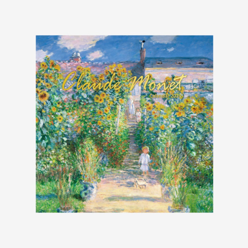 [캘린더] Claude Monet 2024 Wall Calendar
