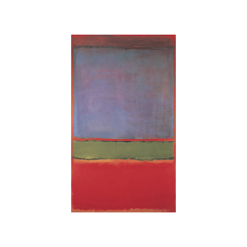 No. 6 (Violet Green and Red), 1951