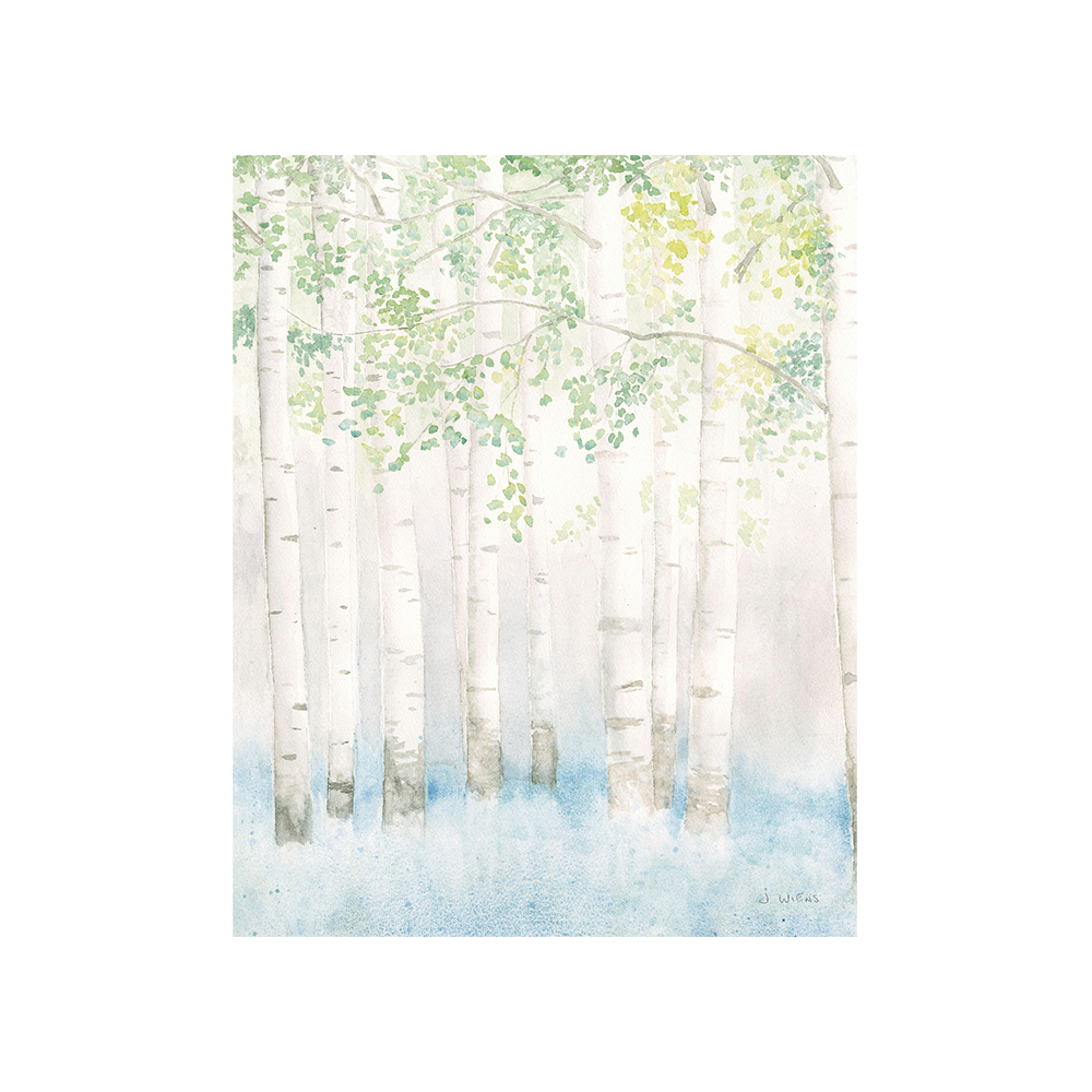 Soft Birches II