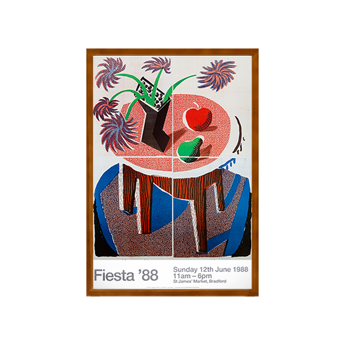 [액자포함] Fiesta &#039;88 (Bradford Festival) Poster