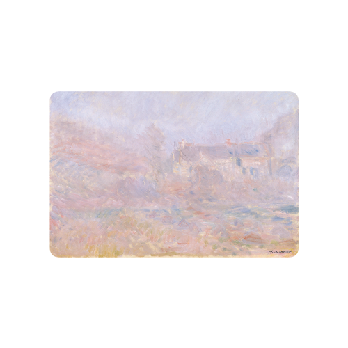 [식탁매트] Houses at Falaise in the Fog, 1885