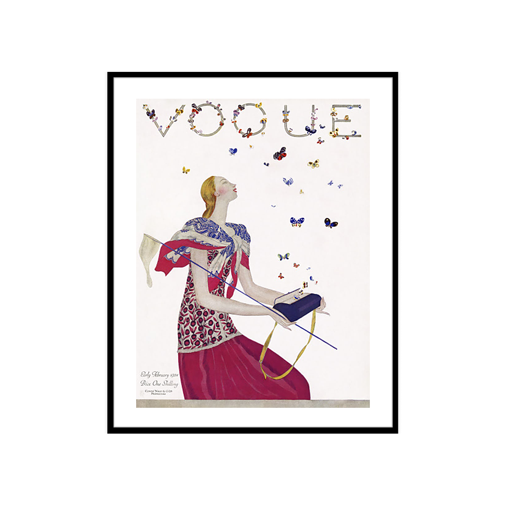 [액자포함] Vogue Early February 1924