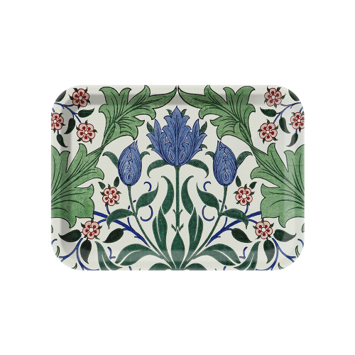 [트레이] Floral Wallpaper Design with Tulips