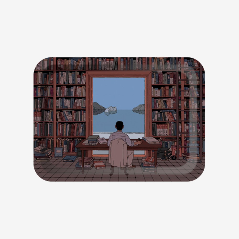 [트레이] A Library by the Tyrrhenian Sea